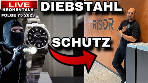 rolex diebstahlschutz